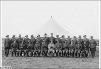 Officers of 10th Bn at Woodside 1938